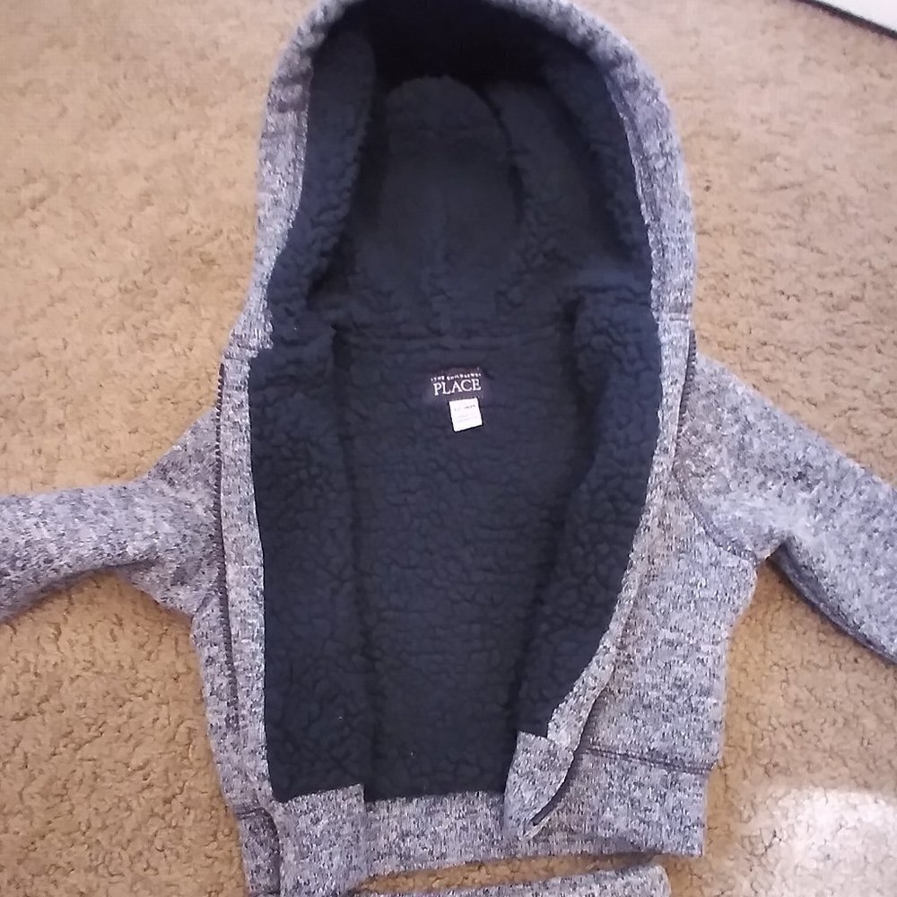 The Children's Place Hoody 2 piece Jogger 12-18 M - Picture 6 of 9